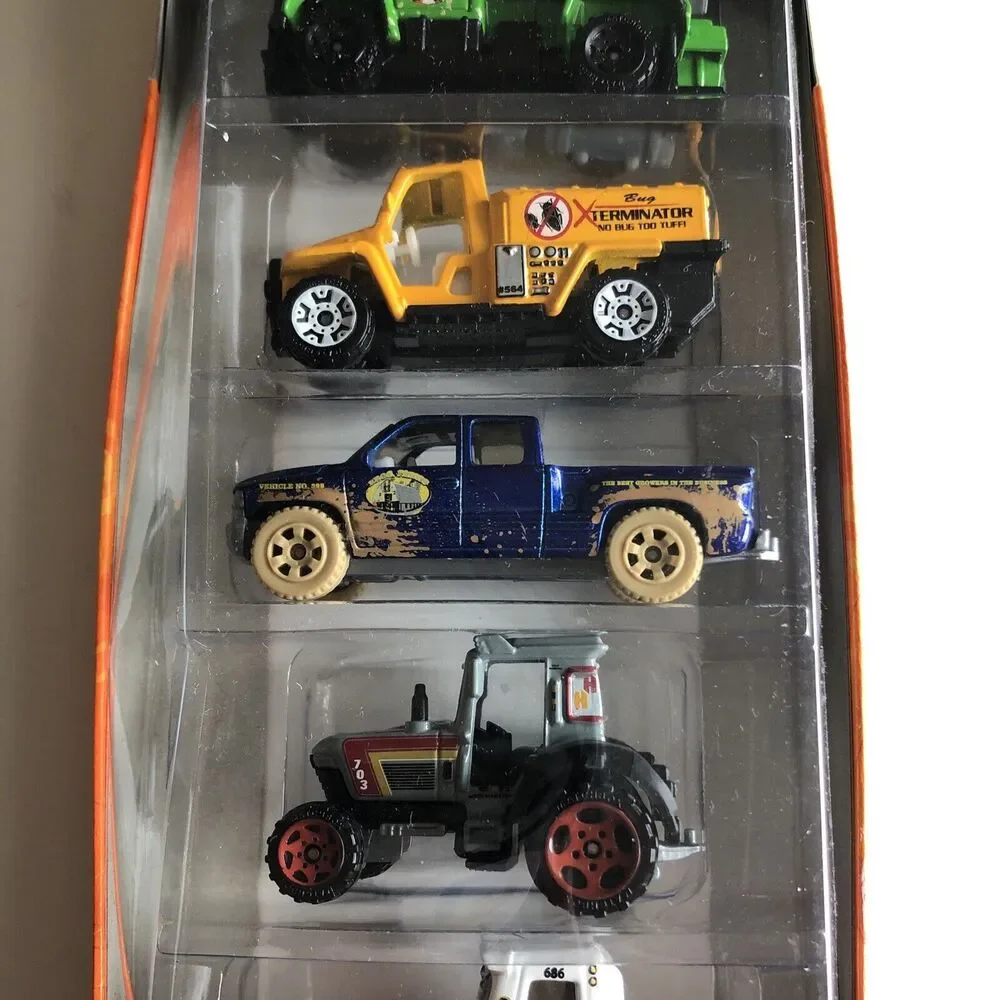 Matchbox diecast model car 5 pack Trucks Terminator Tractor 2007 MBX Metal M0139
